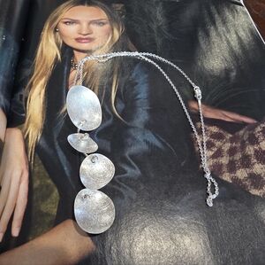 TAXCO Sterling Silver Statement Circular Pendants